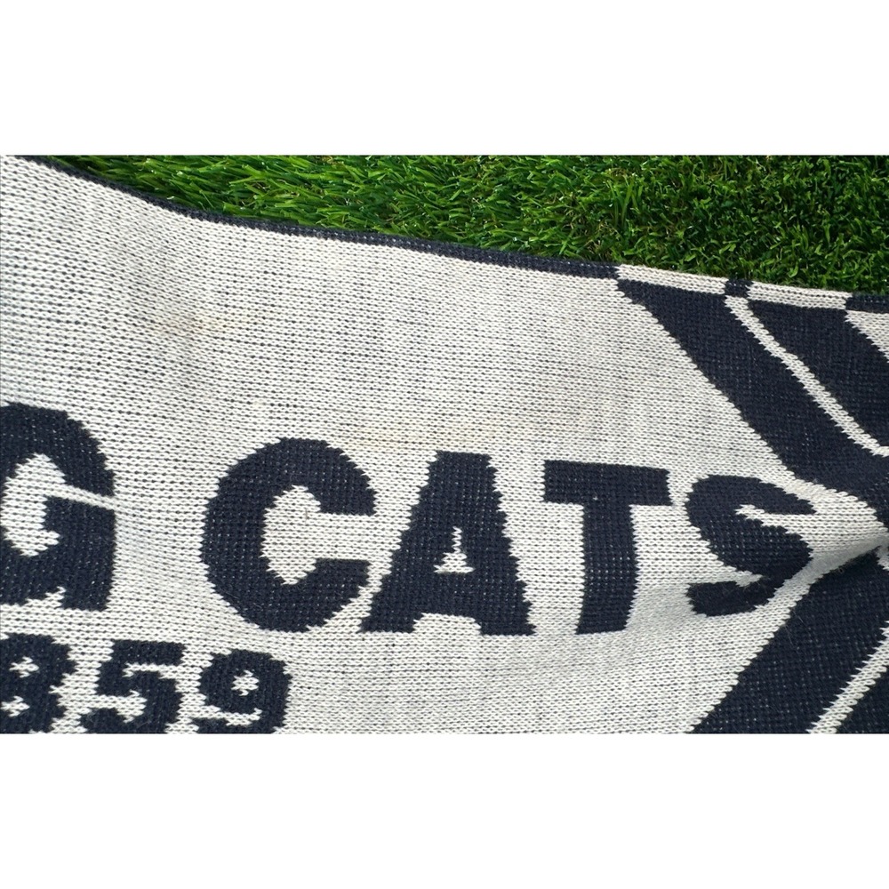 Geelong Cats AFL Woven Scarf Fringe Double Sided Design RARE ~55" nib Sponser - Picture 8 of 9